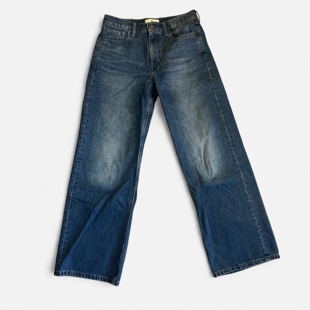 Banana Republic Dark Blue Wide Leg Jeans